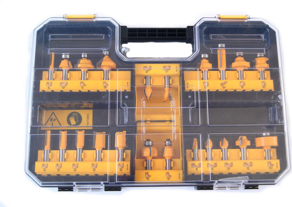 Dewalt Fräserset 22 tlg. Produktbild 