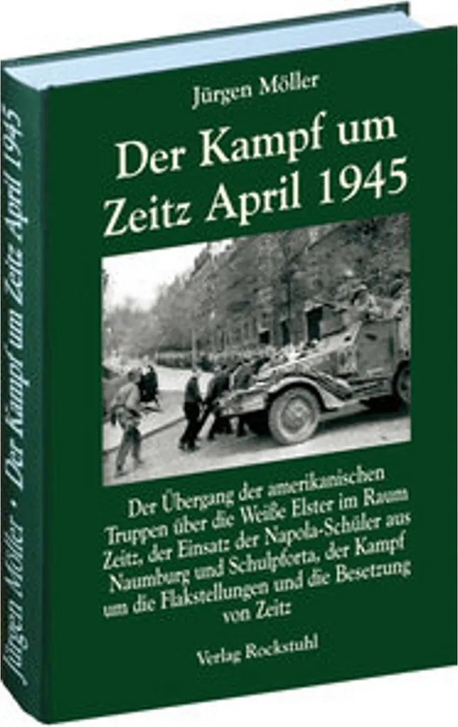 Bataille de Zeitz Avril 1945 : Livre de Stratégie et Cartes de Guerre