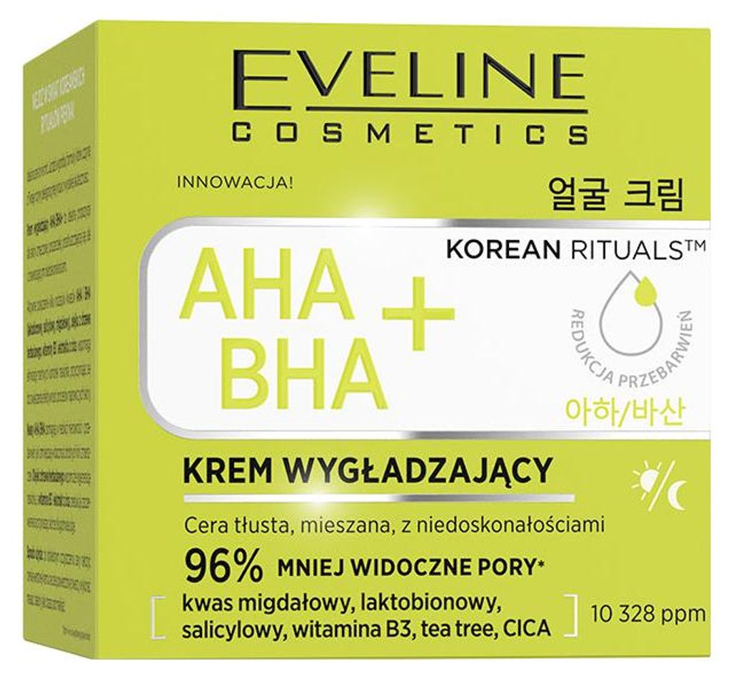 Eveline Cosmetics Korean Rituals – feuchtigkeitsspendende, beruhigende Gesichtscreme – 15er Karton