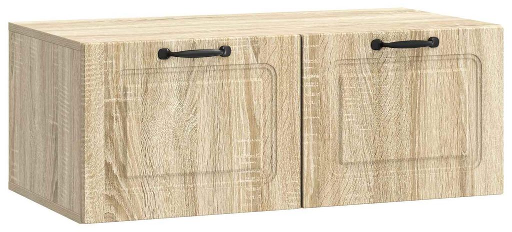 Wandmontierter TV-Schrank Sonoma-Eiche 78,5 x 41 x 30 cm