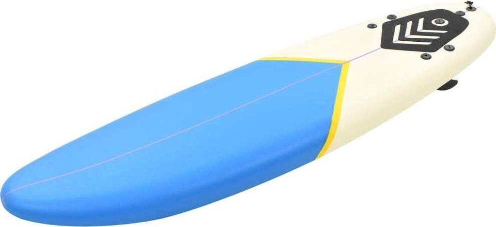 vidaXL Surfbrett 170 cm Blau und Creme Produktbild 