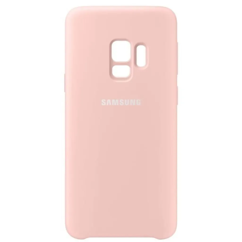 Coque silicone G S9 rose Samsung EF-PG960TP originale pour Galaxy S9