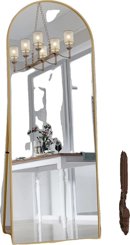 Miroir d'essayage 162x53cm pleine longueur pour vérifier votre silhouette