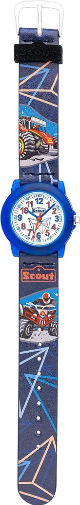 Scout Kinderuhr blau Quad 280305055 Produktbild 