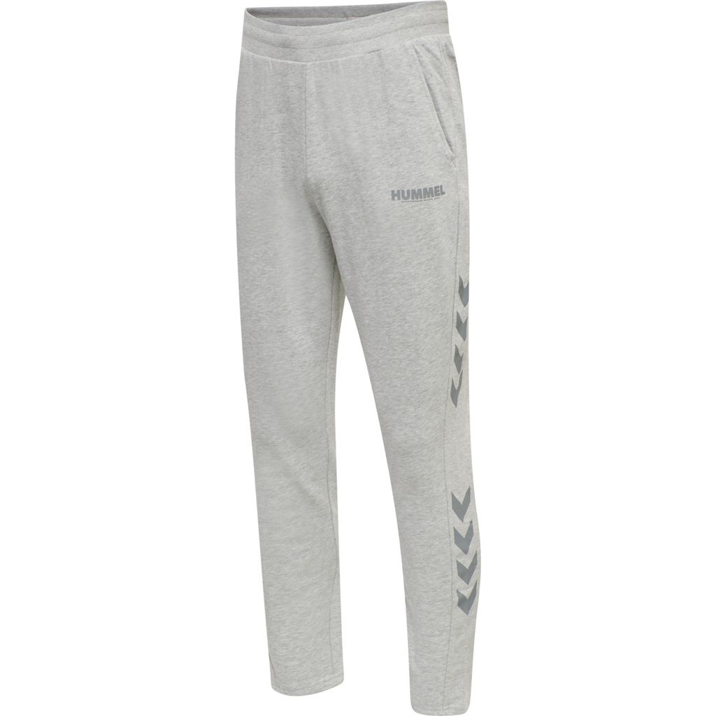 hummel hmlLEGACY TAPERED PANTS - GREY MELANGE - 2XL