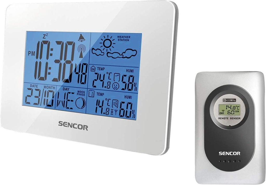Stazione meteorologica digitale Sencor SWS 51 W Bianco Immagine del prodotto 