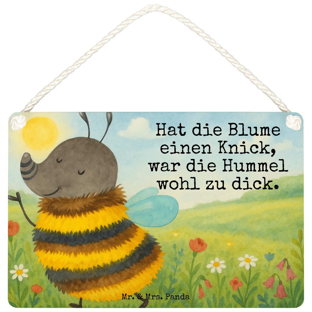 Mr. & Mrs. Panda Schild Hummel flauschig Design DIN A5 - Weiß - Geschenk, Blume, Biene, Deko Wandbild, Türschild, holzbild, Lustige Sprüche, Hol...