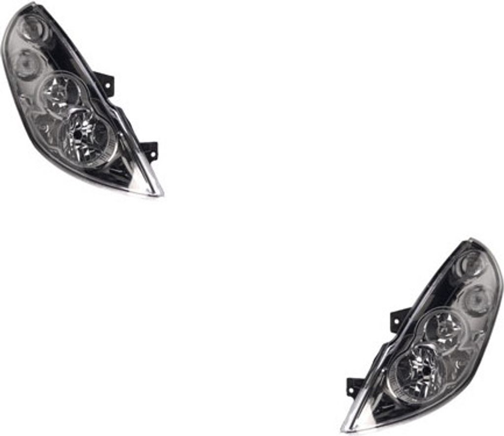 Johns, Scheinwerfer Halogen passend für Opel Movano B 05/2010 - H7 H1 Satz Links Rechts 260608210R 4419525 93197623 95523989 95528874 260106869R 4...