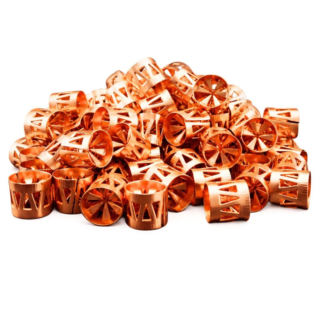 Bialecki-Ringe 1.2L – Kupfer Pall Ringe SPP Prismenfedern Spiral Prismatische