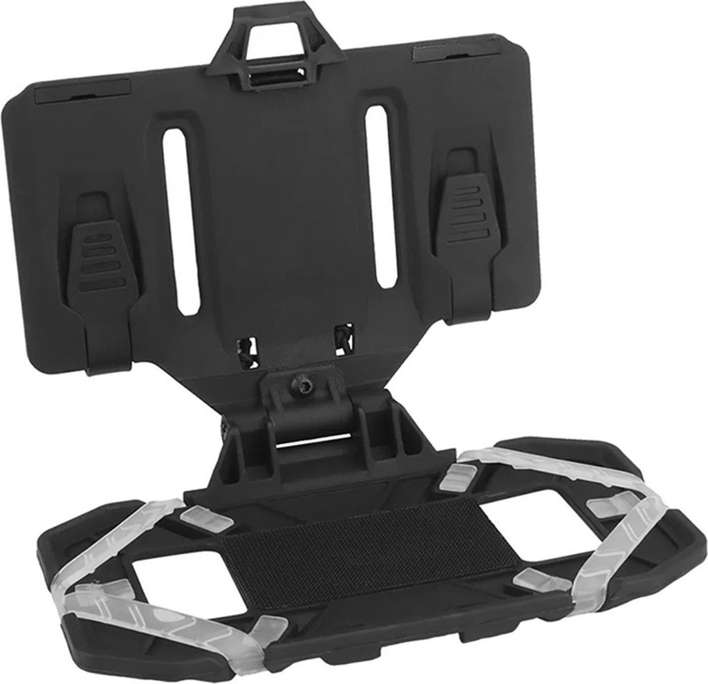 Taktische Weste Telefon Halter Universal Brust Telefon Bord Träger Outdoor Camping Faltbare Navigation Bord Smartphone Montieren