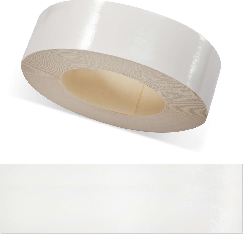 ben+camilla.com Kantenumleimer | Papierweiß Hochglanz 30 mm x 10 m | Sicherer, bequem, Profi Material