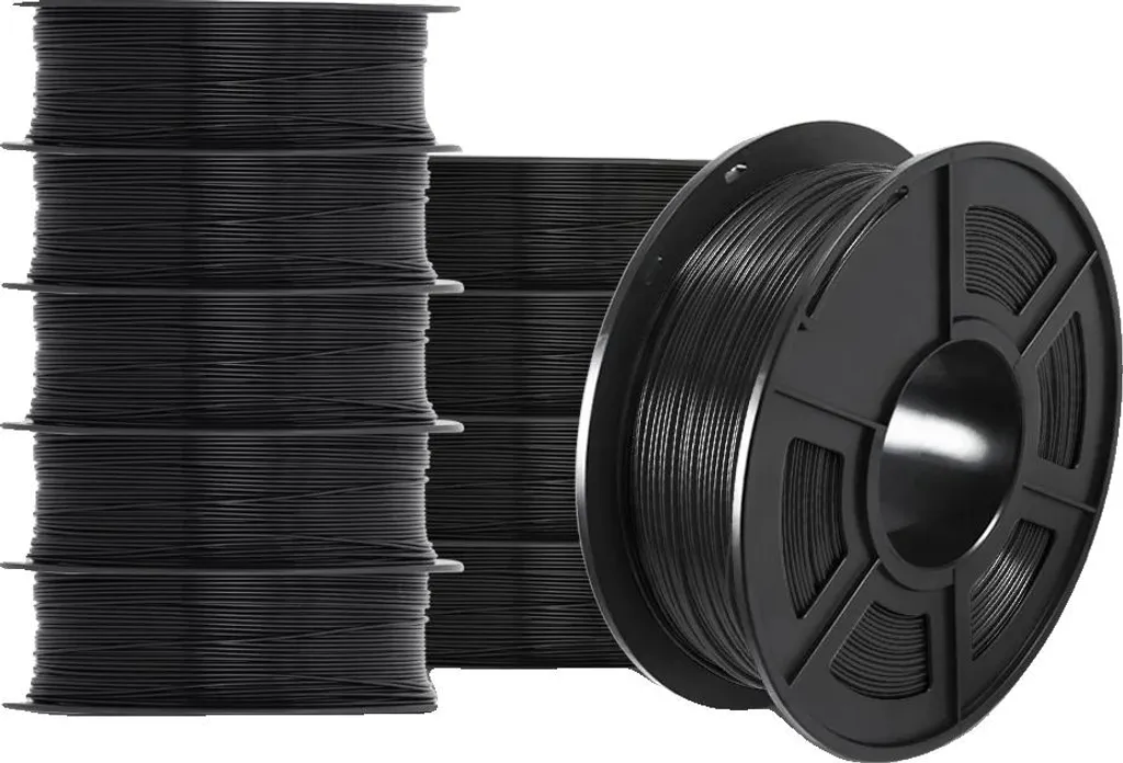 Filament 3D PETG noir 1.75 mm pour impression 3D de grande taille