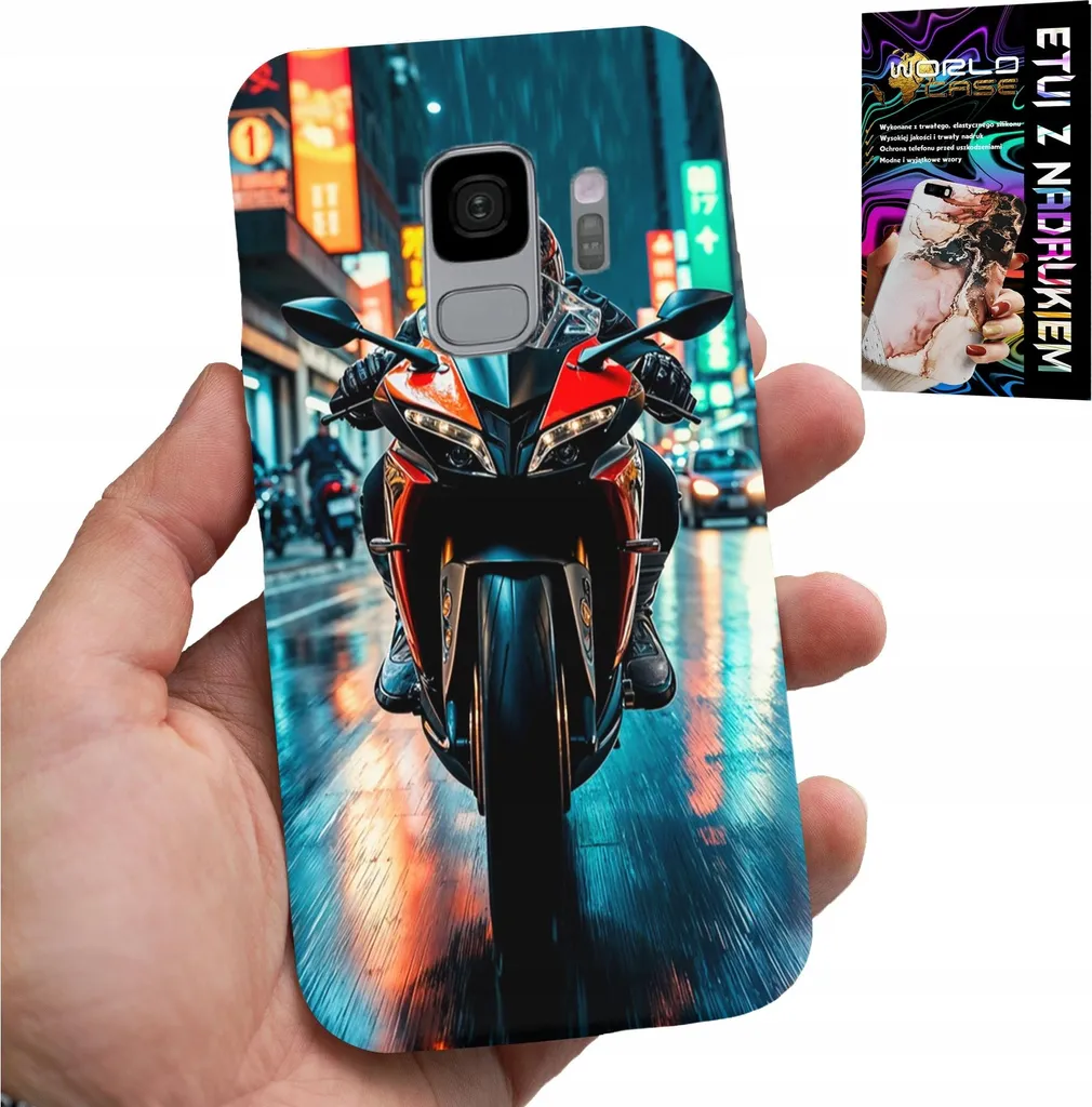 Cover Moto Samsung S9 con Vetro Temperato - Edizione Limitata