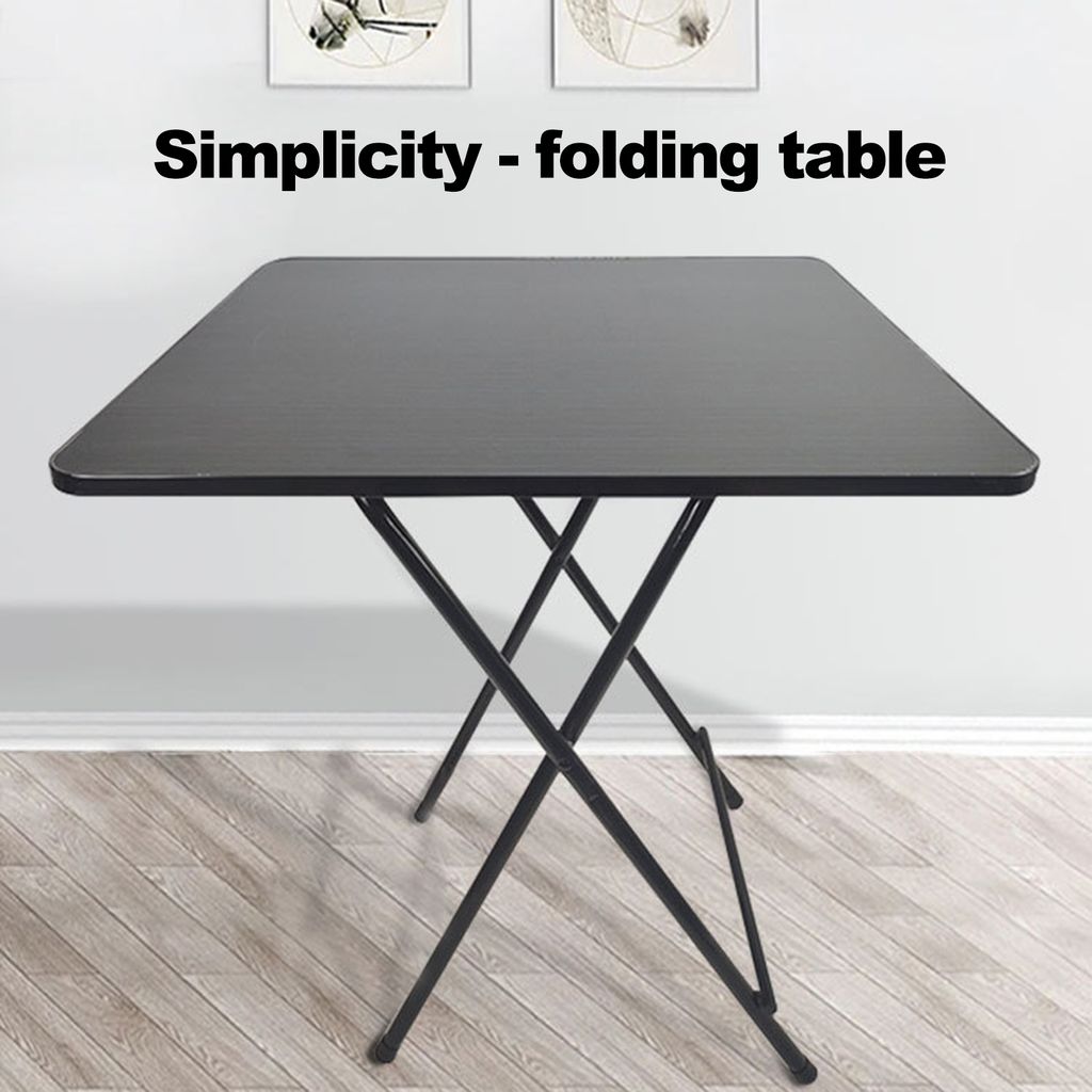 Klappbarer Esstisch Quadratisch Massiv MDF 4 Personen Home Produktbild 7
