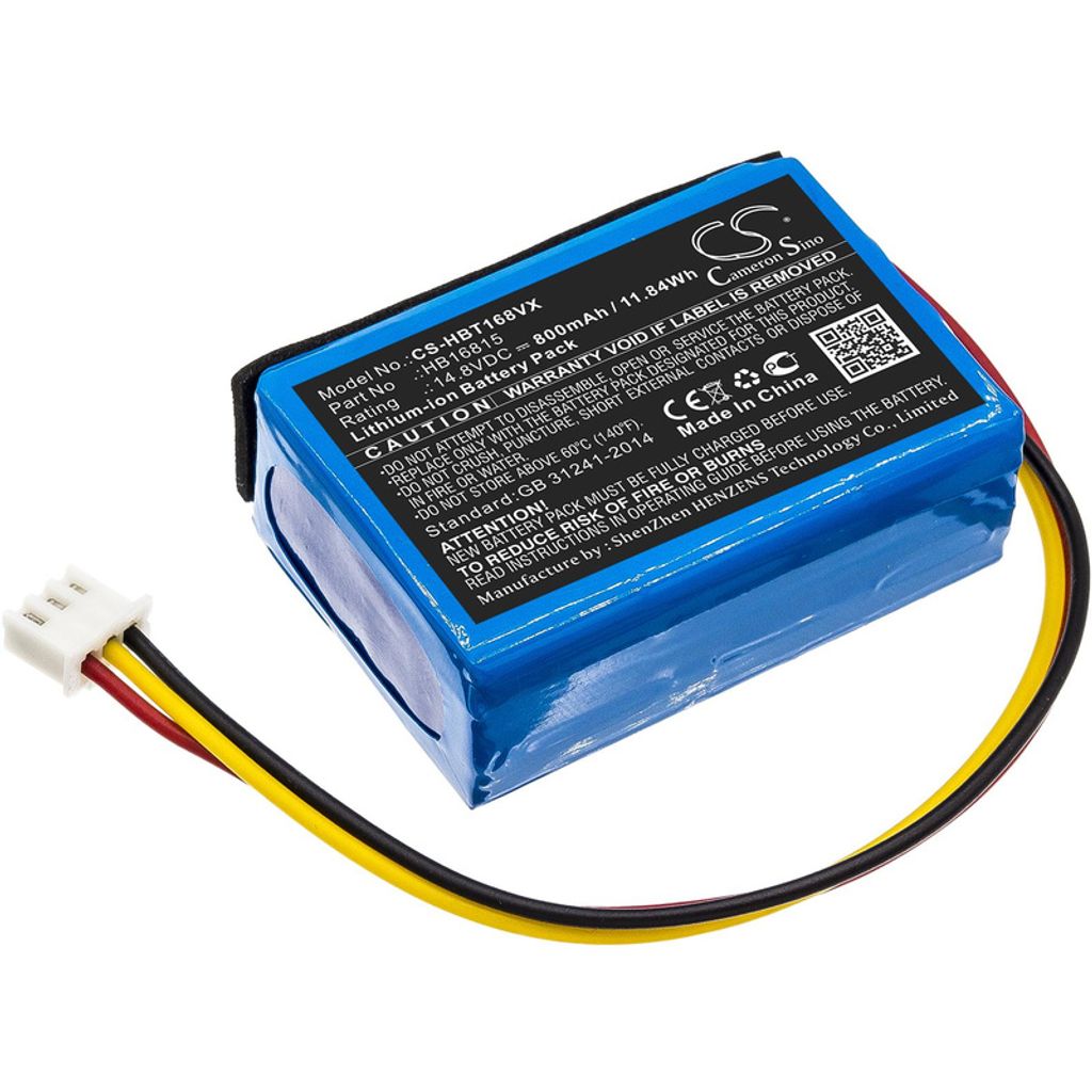 Akku für Hobot 168, 188, 198, 268, 288, 298, 368, 388, 800mAh, Li-Ion