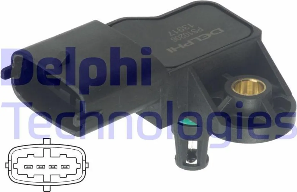 Sensore Regolazione Altezza Delphi PS10206 OE 55568175 | Eccellenza GM