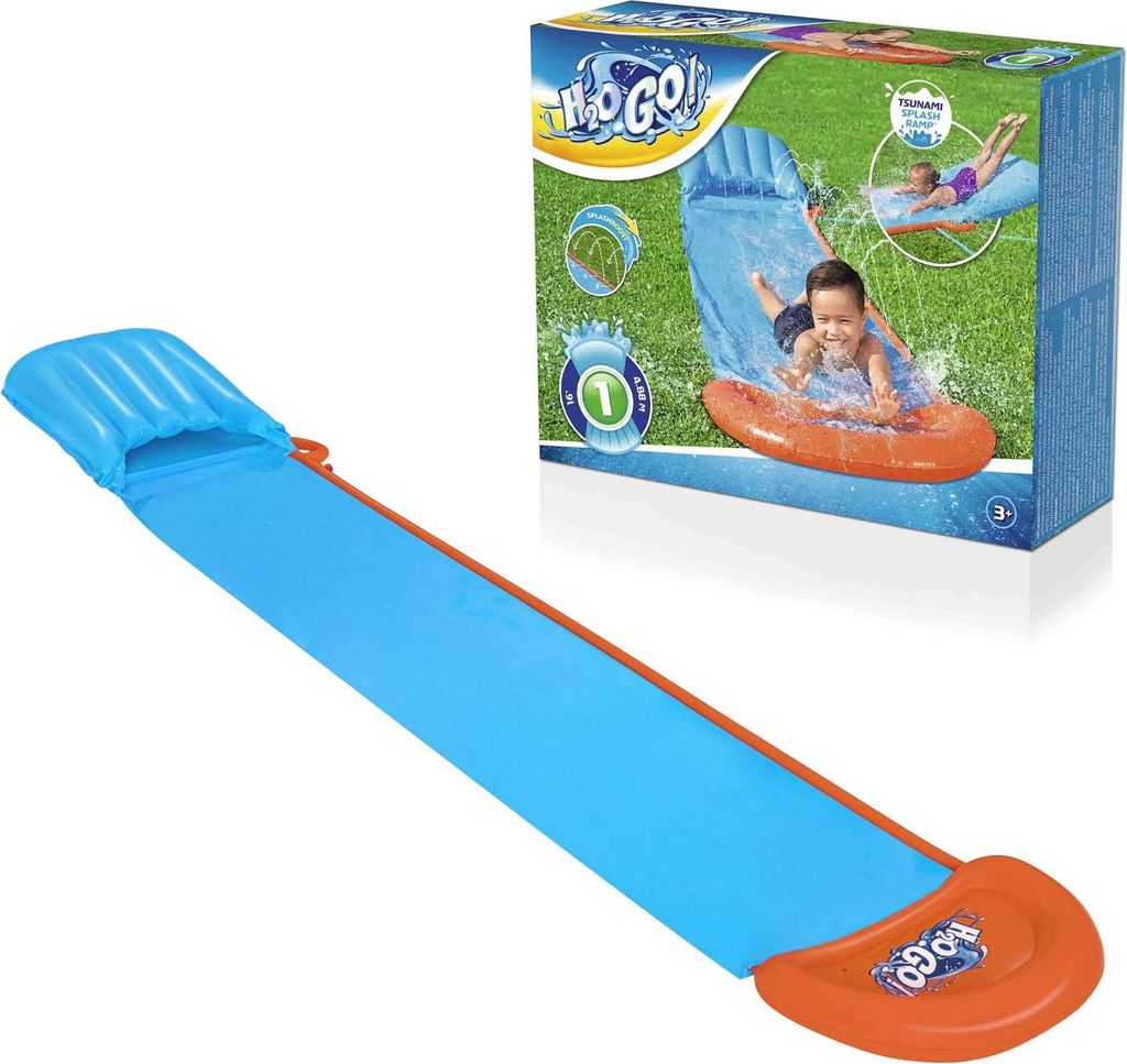 Bestway®  H2OGO!® Tsunami Splash Ramp™ Wasserrutsche 488 x Produktbild 