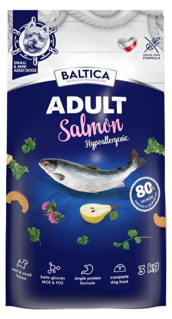 Cibo per adulti BALTICA EXCELLENT con salmone, Immagine del prodotto 