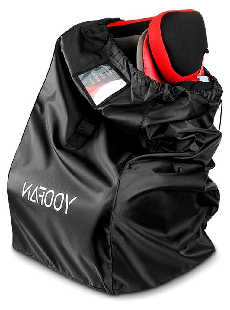 Reisetasche für Gate-Check mit Rucksack-Schulterriemen für Kinderwagen, Autokindersitze, Rollstühle, wasserabweisend - geeignet für Flugreisen ...