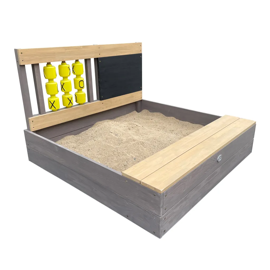 Bac à sable AXI Kitty avec jeu du morpion et couvercle de protection - 2