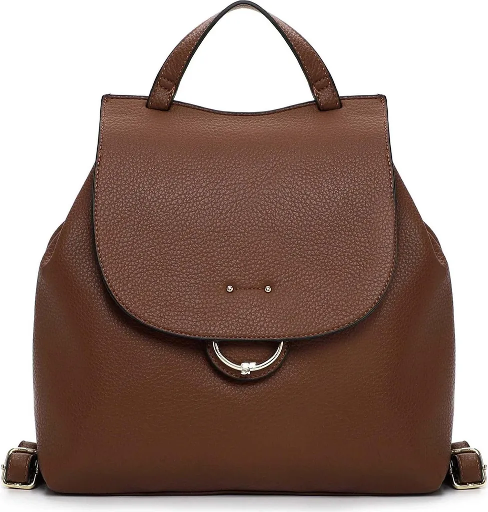 SURI FREY SFY Kristy SC Cityrucksack: Lo Zaino Cognac Vegan Definitivo