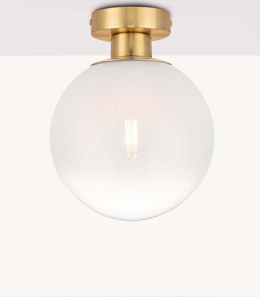 Nova Luce VITA Deckenleuchte E27 Gold 179x20cm dimmbar 9028840