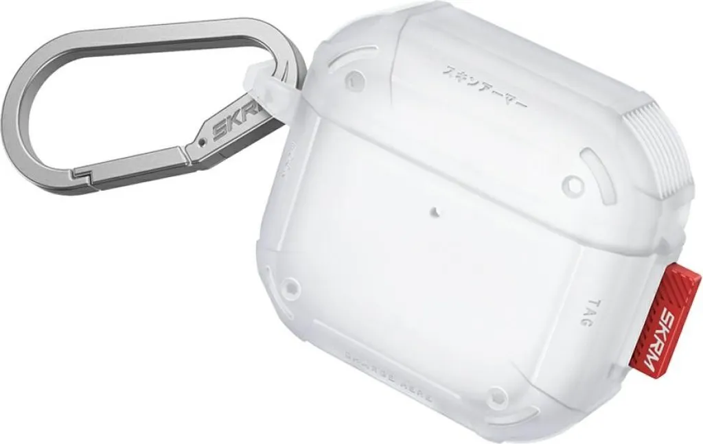 Custodia Skinarma Mecha Ce Do AirPods 4 Frost: Sicurezza Garantita
