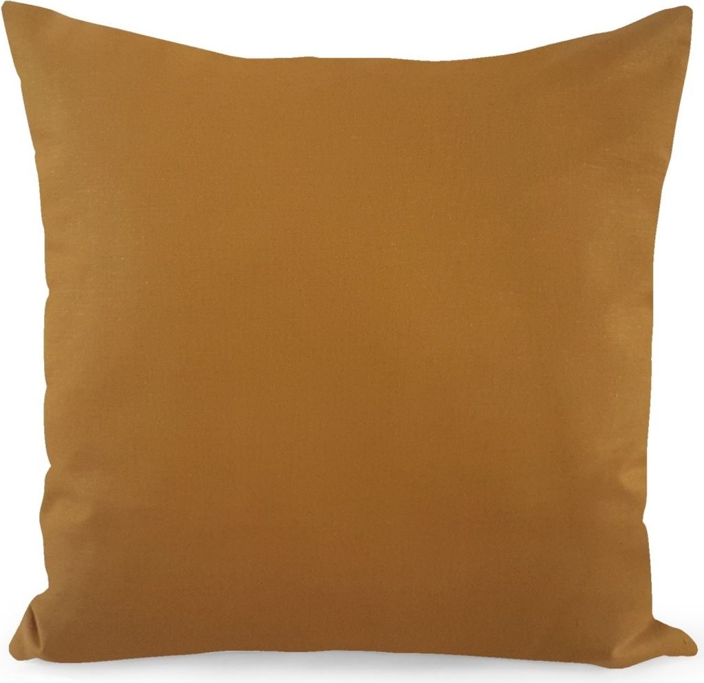 Kissenbezug 100% Baumwolle Kissenhülle Kissenbezüge 40x40 cm Dekokissen 1x Bezug JME-17 Senf