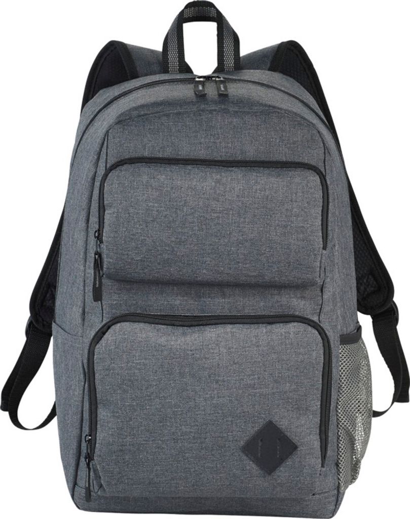 Avenue Graphite Deluxe 15.6 Zoll Laptop Rucksack PF1405 (29 x 16.5 x 45cm) (Grau meliert)
