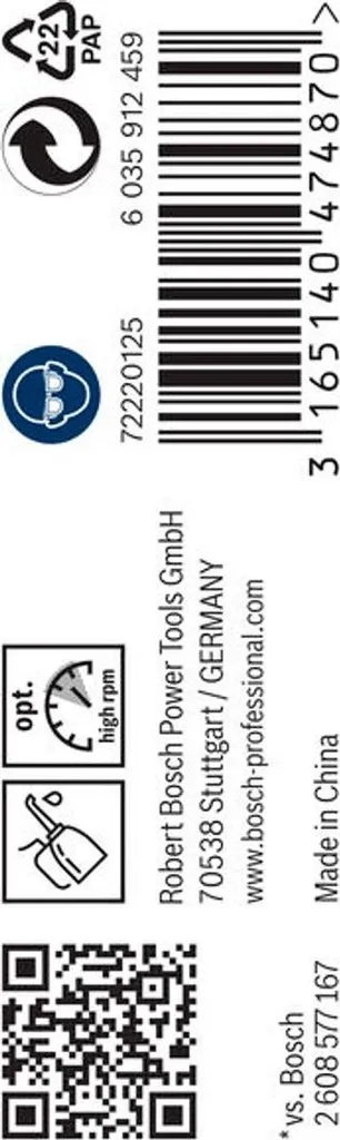 Punta per metallo HSS-G, standard 3,4 x 39 x 70 mm