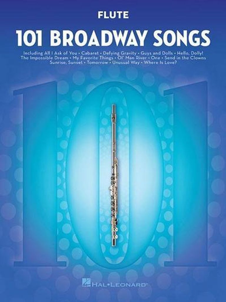 101 Broadway-Songs für Flöte