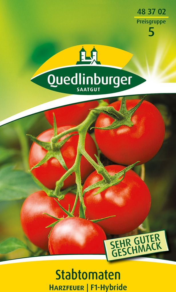 Quedlinburger Saatgut - Stabtomaten Harzfeuer - Samen - Produktbild 6