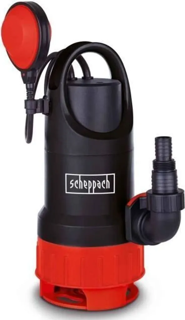 Évacuer eaux boueuses facilement : Pompe Scheppach DWP750 20000 L/h - 11