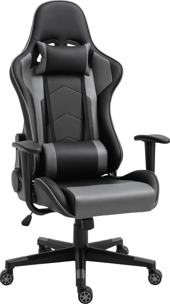 Vinsetto Ergonomischer Bürostuhl Gaming Stuhl Kunstleder Produktbild 
