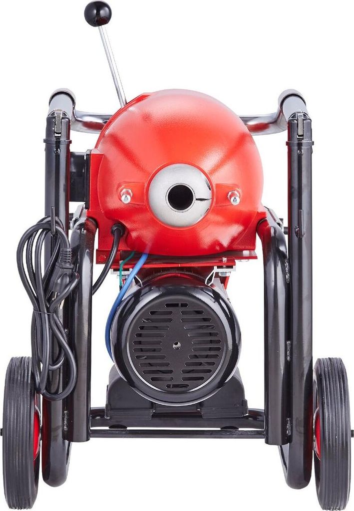 Drain Cleaner Machine 120FT x 6/5" 1100W Sectional Snake Auger Manual Feed