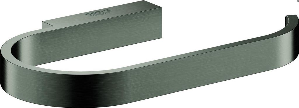 GROHE WC-Papierhalter Selection 41068, ohne Deckel, Wandmontage, Wandmontage, hard graphite gebürstet