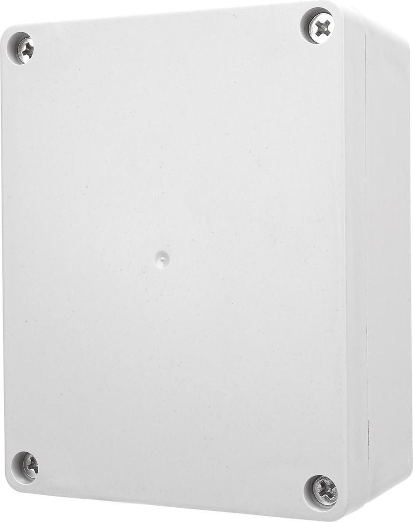 Abgedichtete Anschlussdose aus ABS-Material, wasserdicht gemäß IP65, elektrisches Gehäuse für Außenanwendungen, 115 x 90 x 55 mm