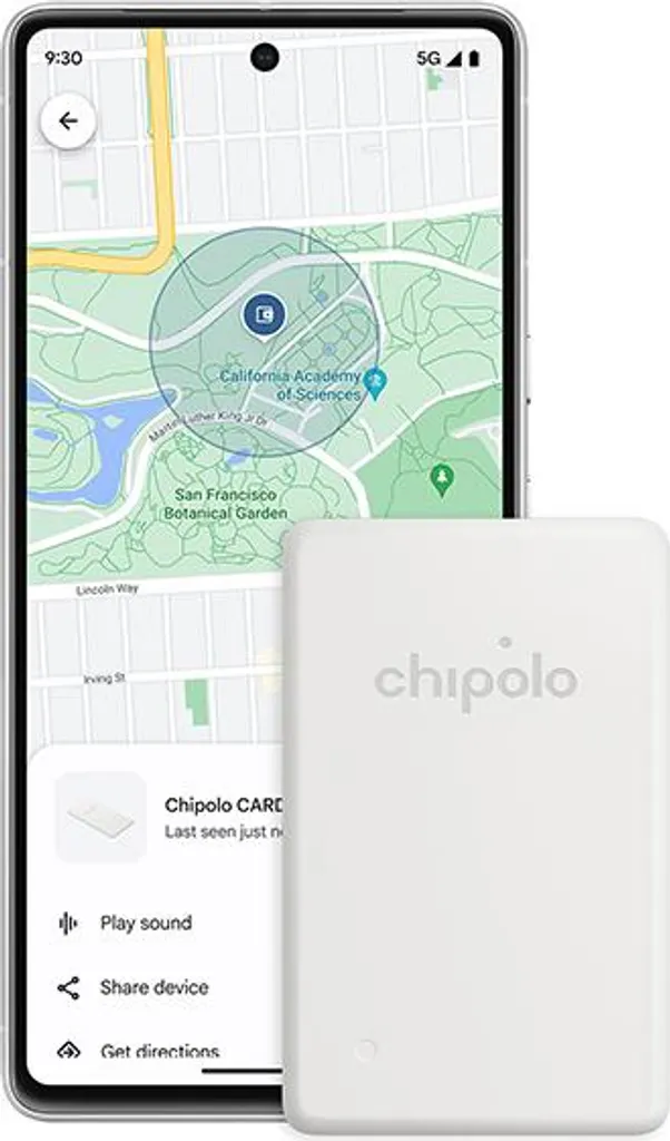 Chipolo Card Point Bianco: Tracker Portafoglio Android Find My Device - 6