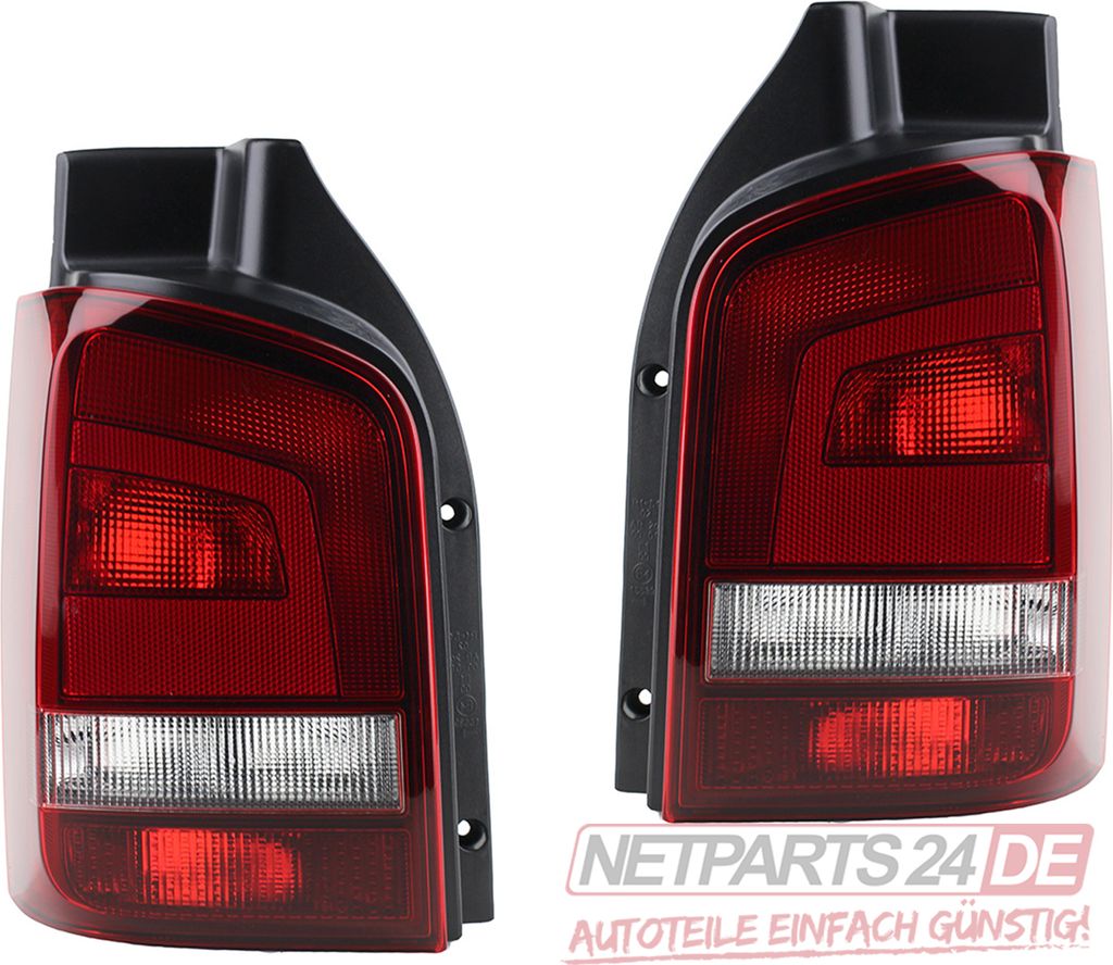 Johns, Feu arrière compatible VW T5 gris fumé Set gauche et Image du produit 