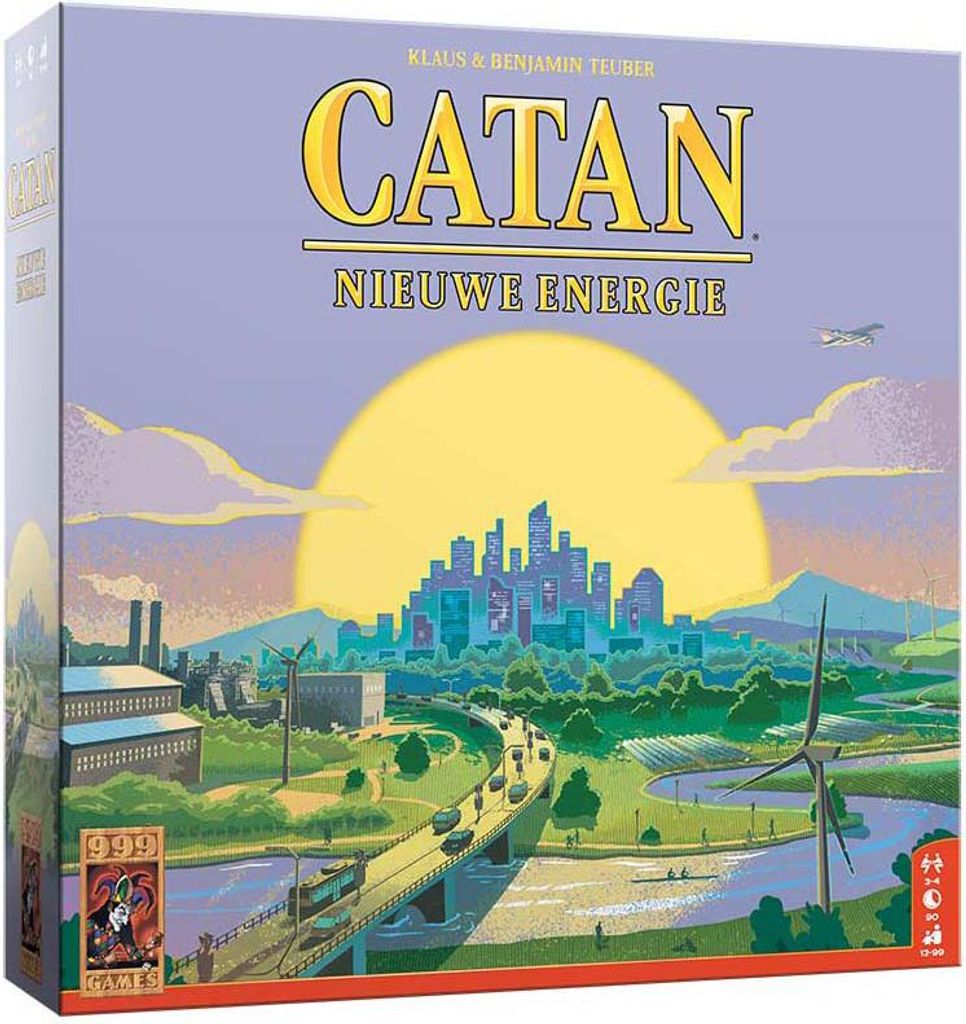999 Games CATAN Brettspiel Neue Energie Strategie nachhaltiges Spiel