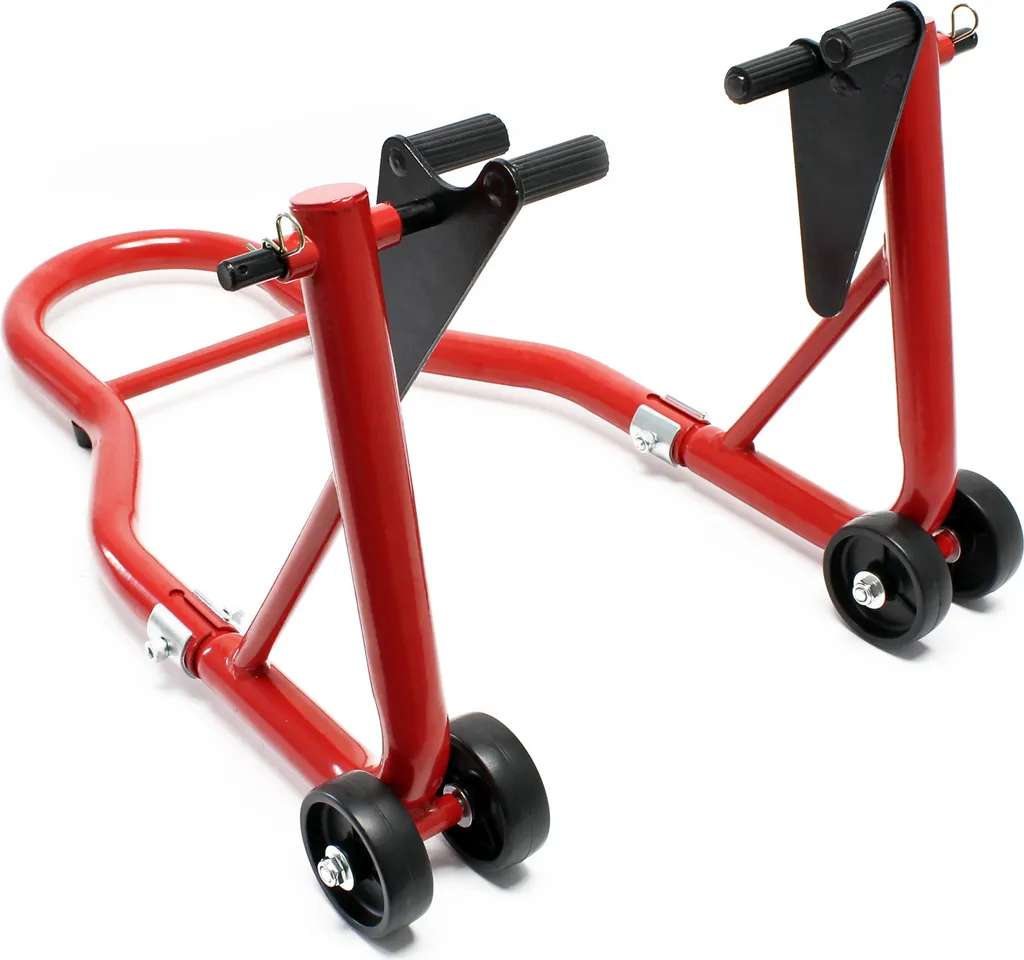 Supporto Montaggio Moto Wiltec 450kg | Cavalletto Ruota Anteriore