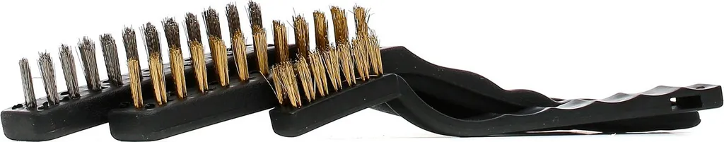 Offerta Set 3 Spazzole Sealey AK9801 Acciaio/Ottone Prezzo Top