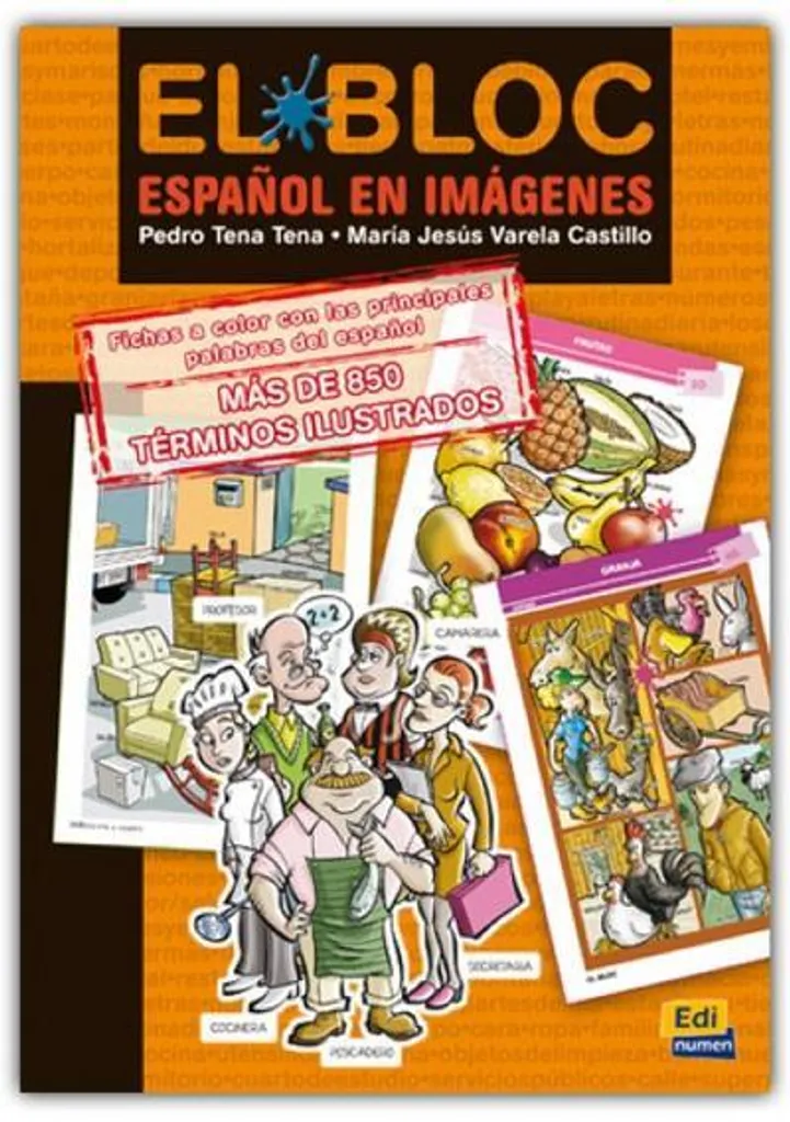 Dictionnaire visuel espagnol illustré : Le Bloc pour apprendre en images