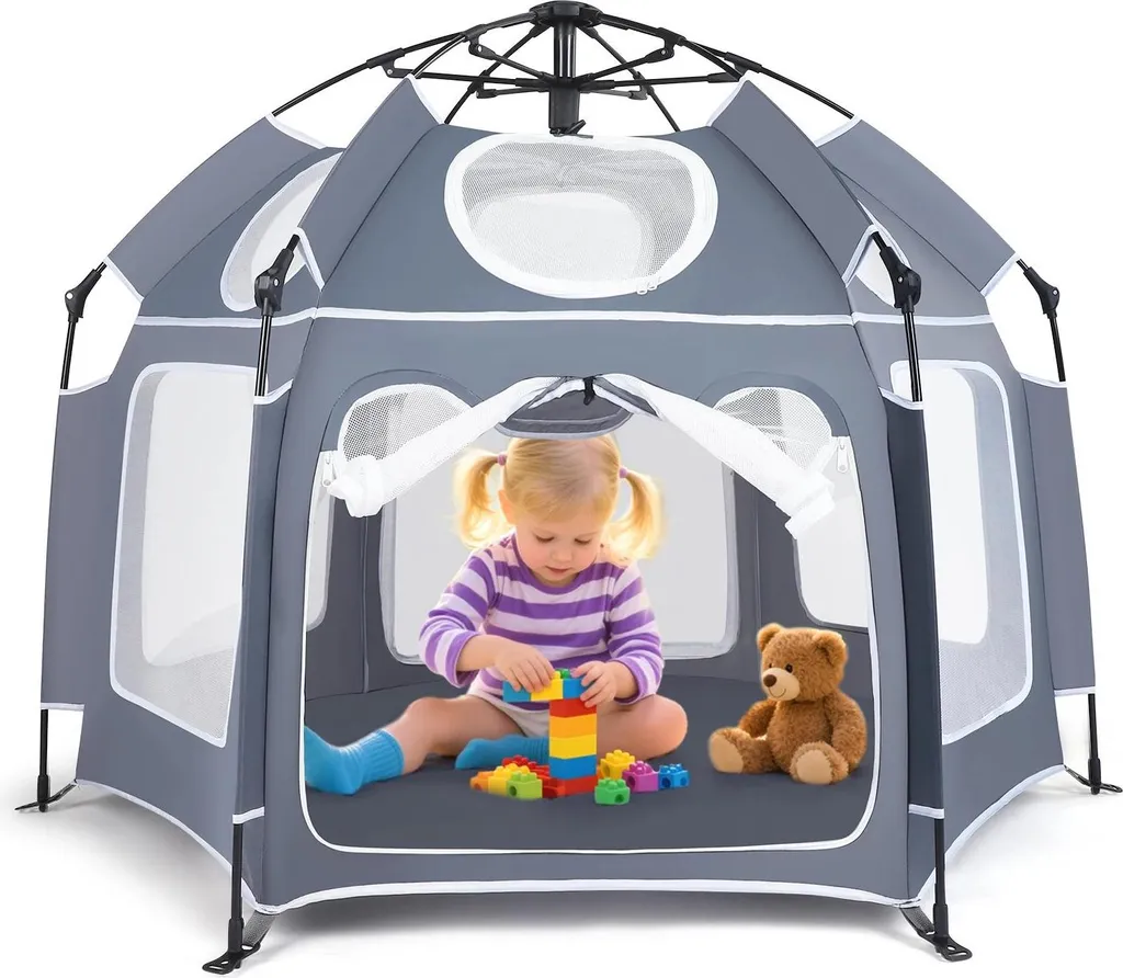 Parc bébé pliable et transportable : fini le montage complexe en voyage