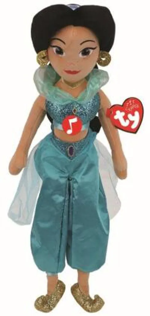 Peluche sonore Disney Princess Jasmine, grande poupée de 40cm