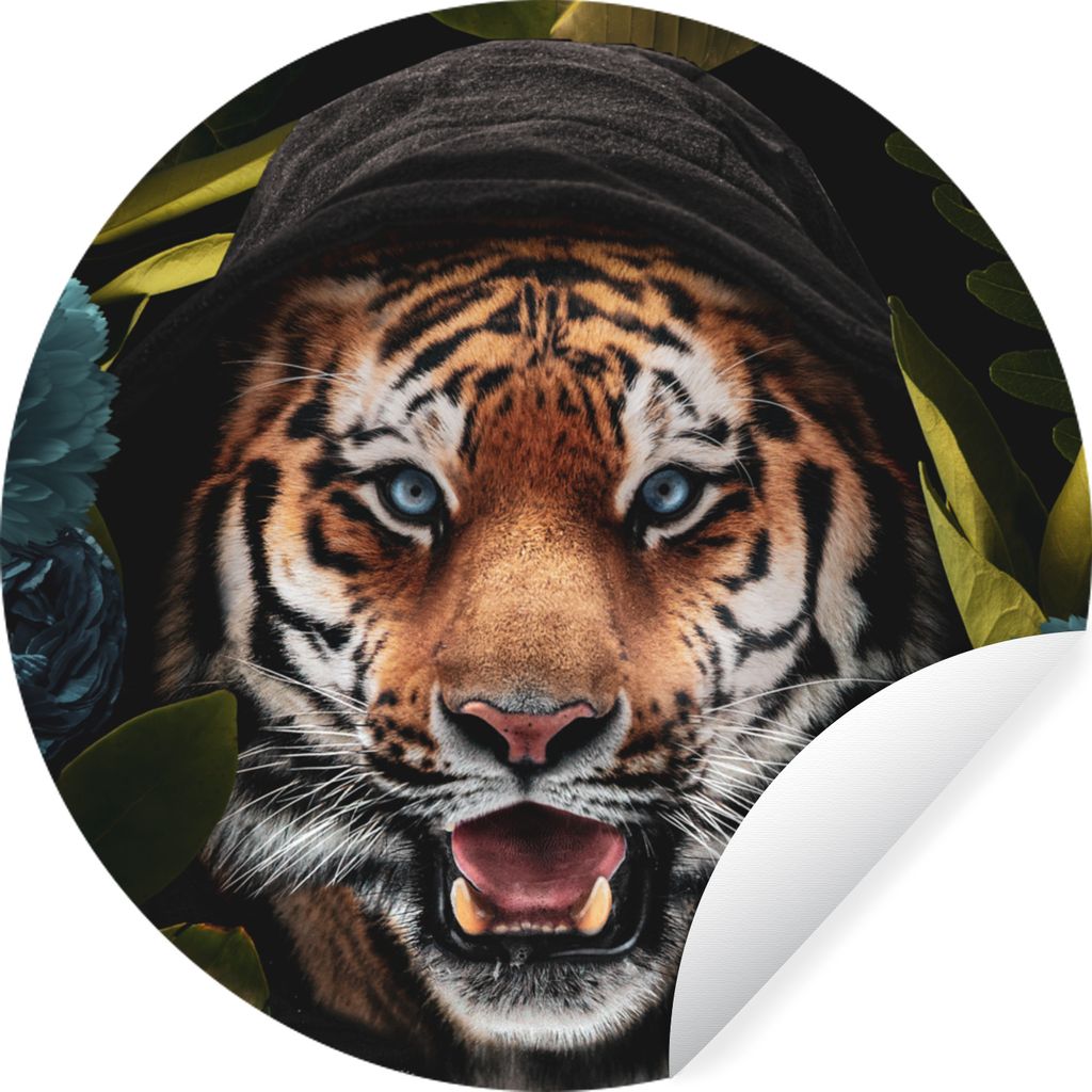 MuchoWow - Wand Kreis - Wand Bild - Foto Tapete - Selbstklebende - Wohnzimmerdekoration - Wand Dekoration - Kinderzimmer