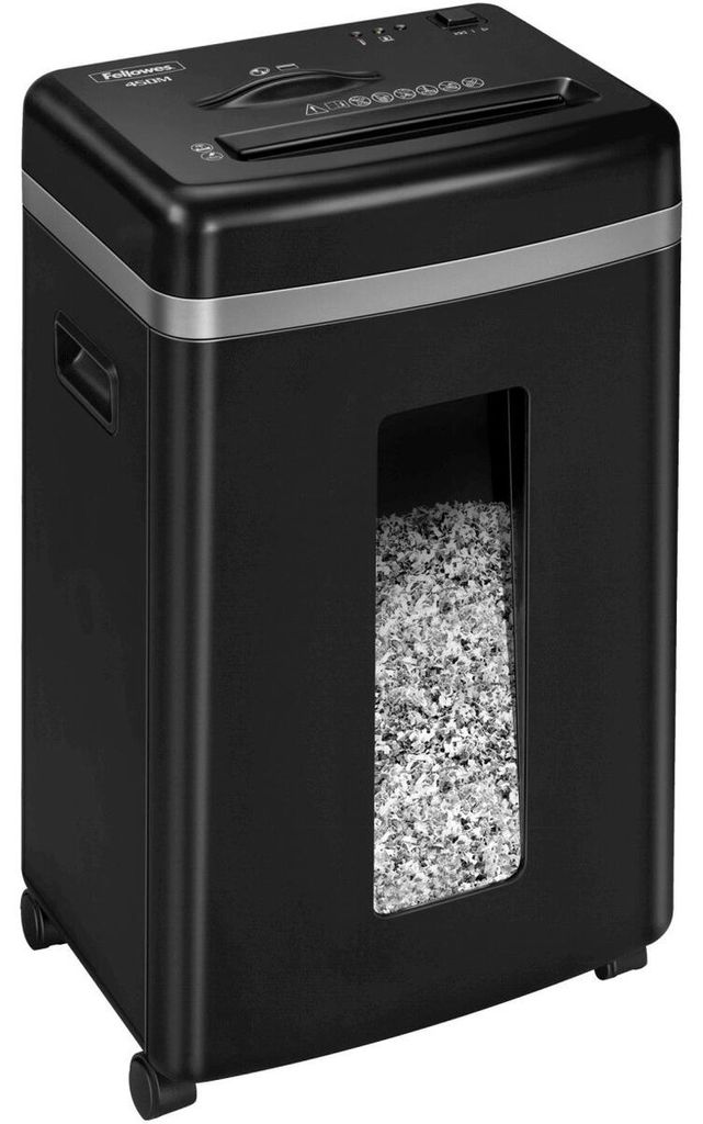 Fellowes Powershred 450M, Rozdrabnianie mikro-cięte, 2 x 12 Zdjęcie produktu 