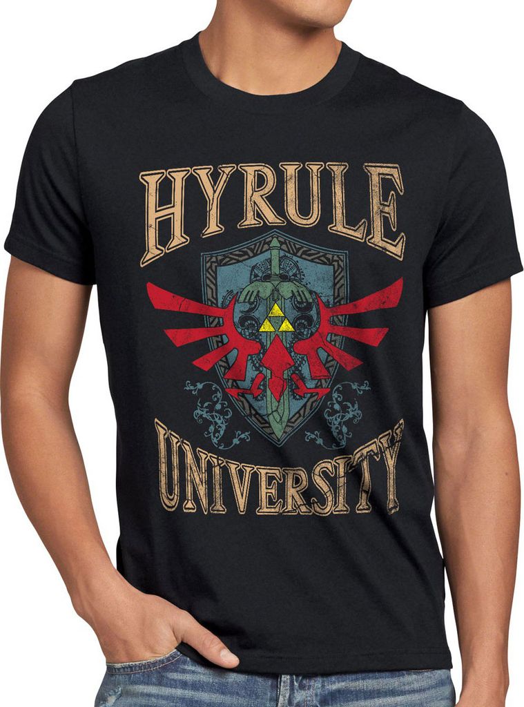 style3 University of Link Herren T-Shirt
