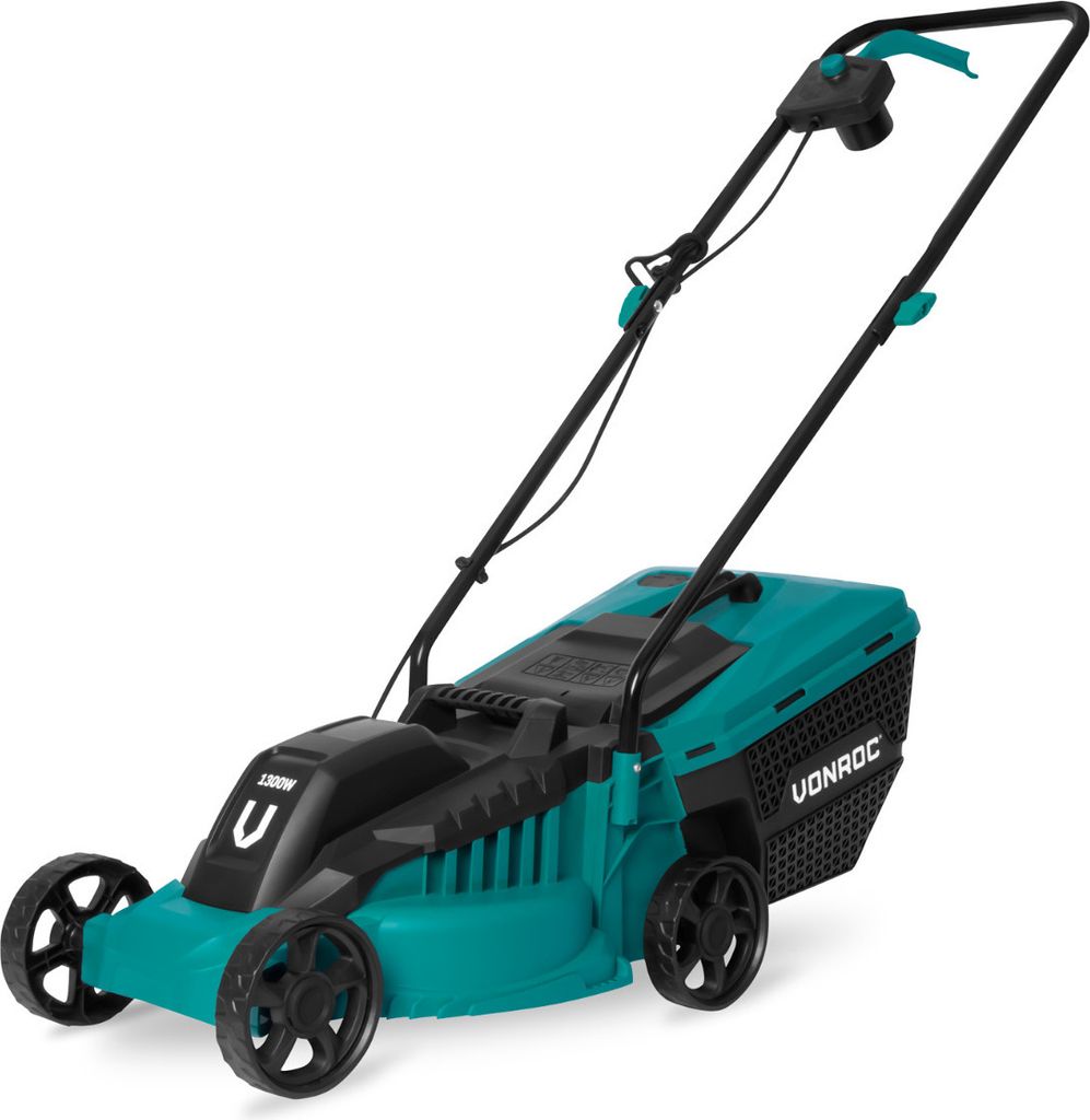 Vonroc Rasenmäher Elektro mit Kabel | 1300W - 32cm Produktbild 