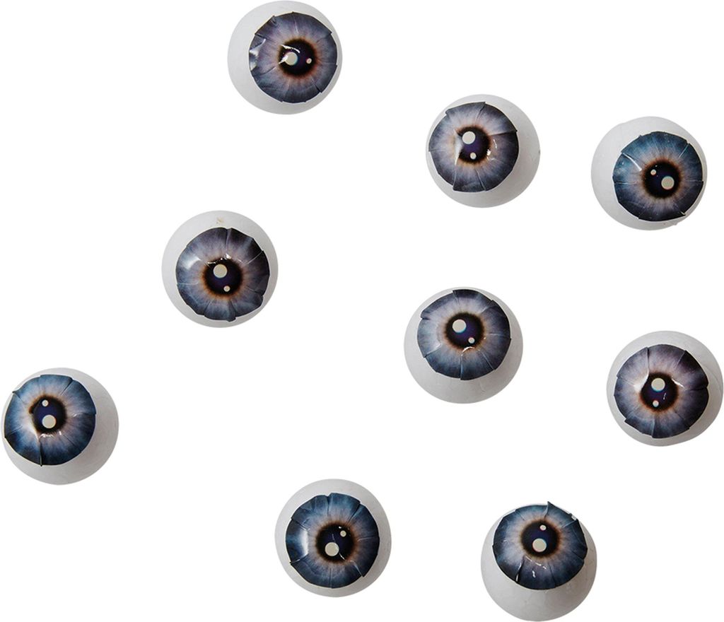 Deko Augen 9-er Pack Halloween Auge Iris Hexenauge Produktbild 